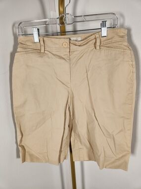 Talbots Beige Bermuda Shorts